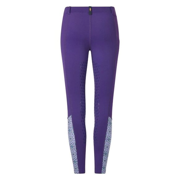Kerrits Other - Kerrits Kid Thermo Tech Full Leg Tight Huckleberry Iris Equestrian Horse L 12-14